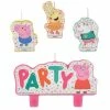 Peppa Pig Confetti Party Candle Set