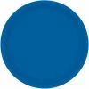 Amscan Party Supplies Paper Plates Round 20cm Blue 8 Pack