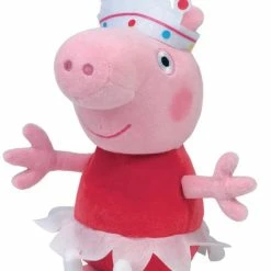 Peppa Pig Ballerina Peppa Regular Beanie Plush Toy 15cm