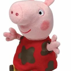 Peppa Pig Muddy Regular Beanie Plush Toy 15cm