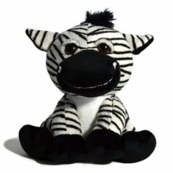CA Australia Wild Animal Sitting Zebra Plush Toy 18cm