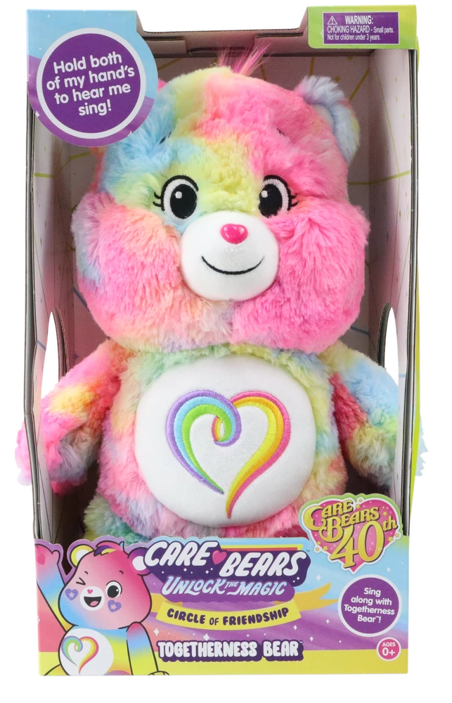 Care Bears Unlock The Magic Circle Of Friendship Togetherness Bear 35cm Plush
