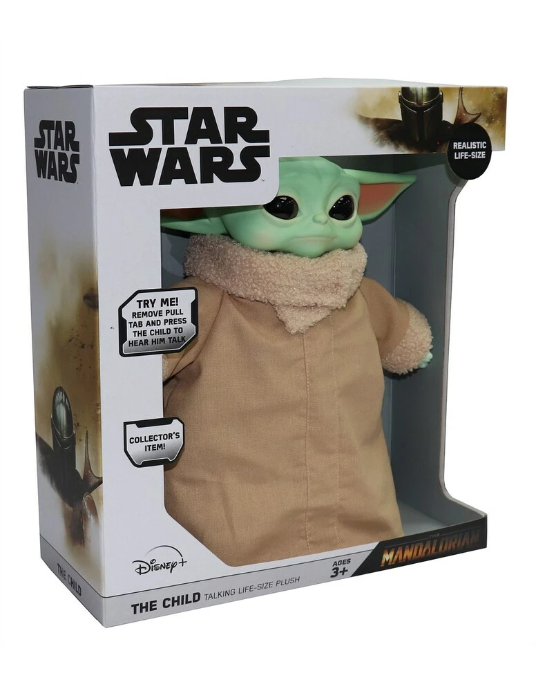 STAR WARS The Child Life Size Roto Head Talking Plush - Image 3