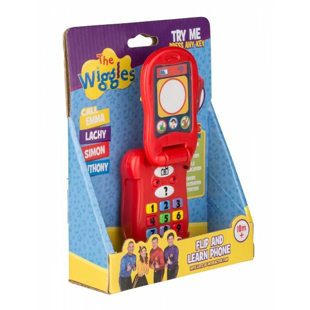 The Wiggles Flip And Learn Phone - Image 3