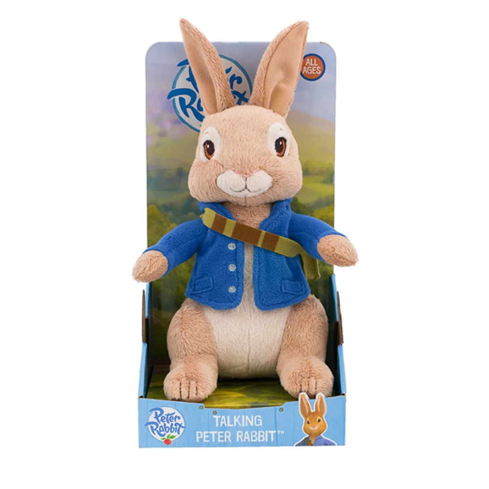 Talking Peter Rabbit Soft Plush Toy 31.5cm