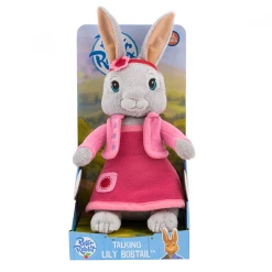 Peter Rabbit Talking Lily Bobtail Soft Plush Toy 31.5cm