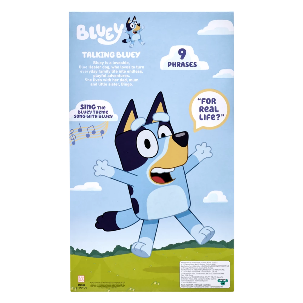 Talking Bluey Plush - 33cm - Image 6