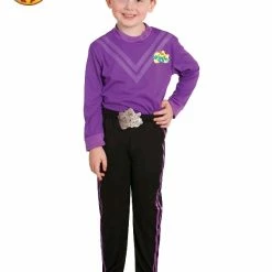 Rubies Costumes The Wiggles Lachy Deluxe Purple Costume Toddler And Child