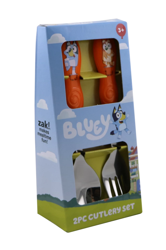 Bluey 2 Piece Cutlery Set